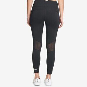 4/$20 DKNY Mesh Black leggings Small Mesh